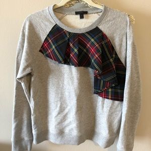 J. Crew Ruffle Front Top